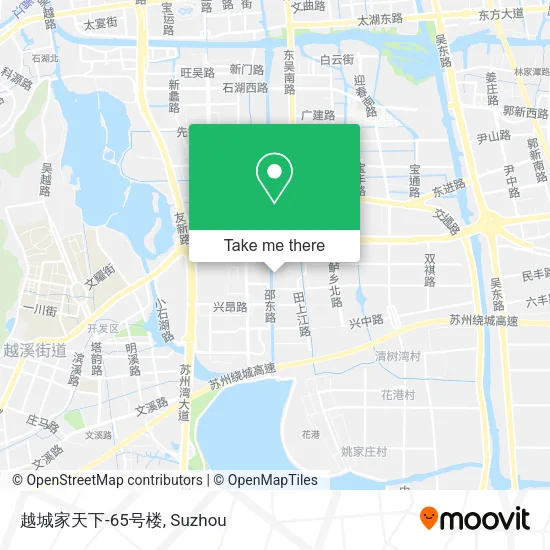 越城家天下-65号楼 map