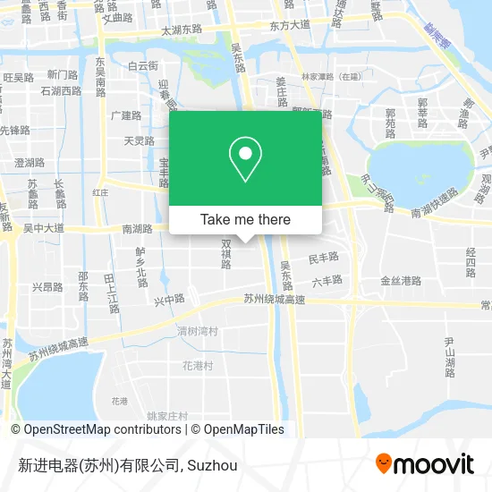 新进电器(苏州)有限公司 map