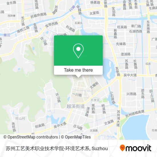 苏州工艺美术职业技术学院-环境艺术系 map