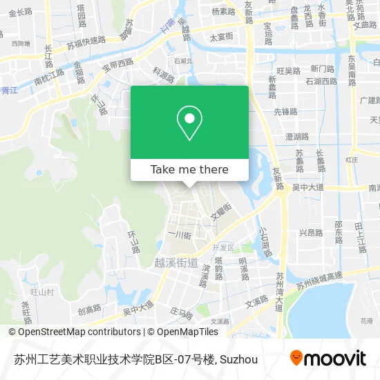 苏州工艺美术职业技术学院B区-07号楼 map