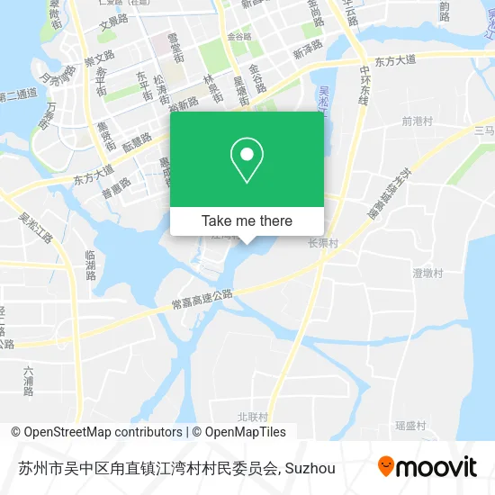 苏州市吴中区甪直镇江湾村村民委员会 map