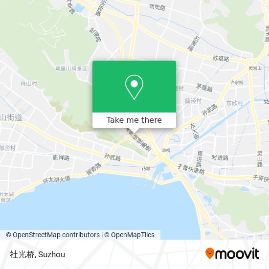 社光桥 map