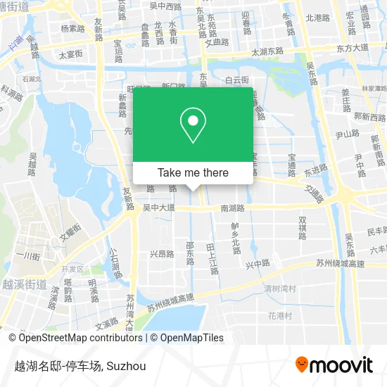 越湖名邸-停车场 map