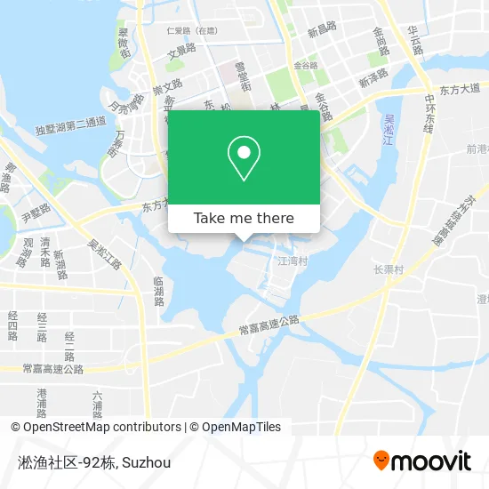 淞渔社区-92栋 map