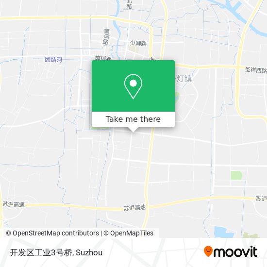 开发区工业3号桥 map