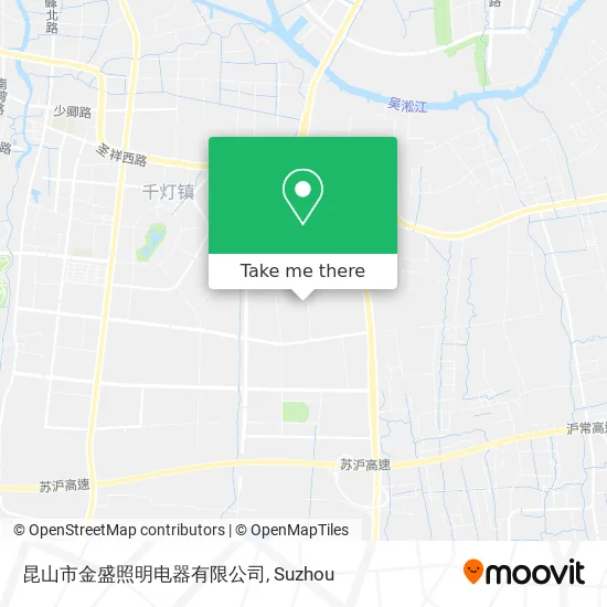 昆山市金盛照明电器有限公司 map