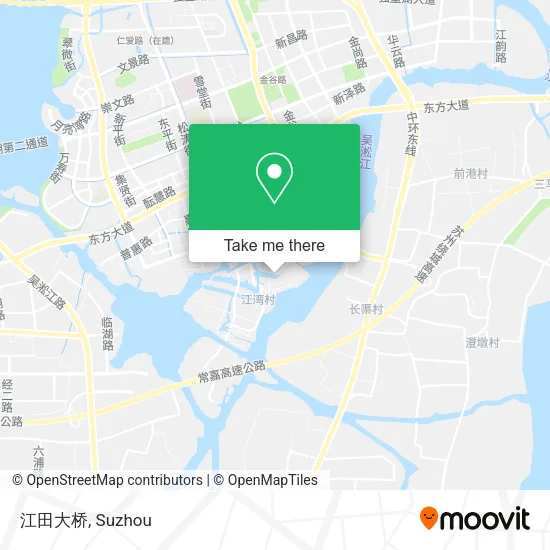 江田大桥 map