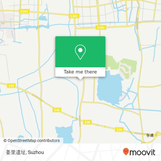姜里遗址 map