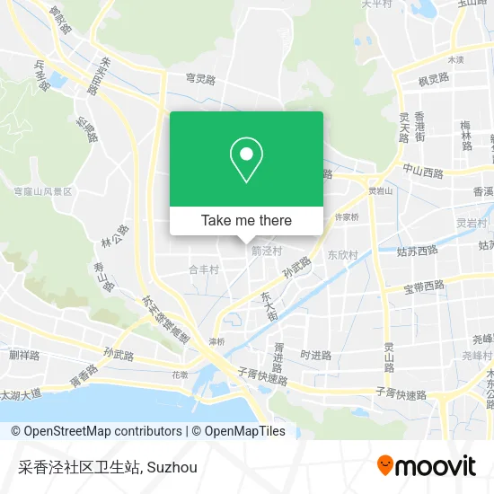 采香泾社区卫生站 map