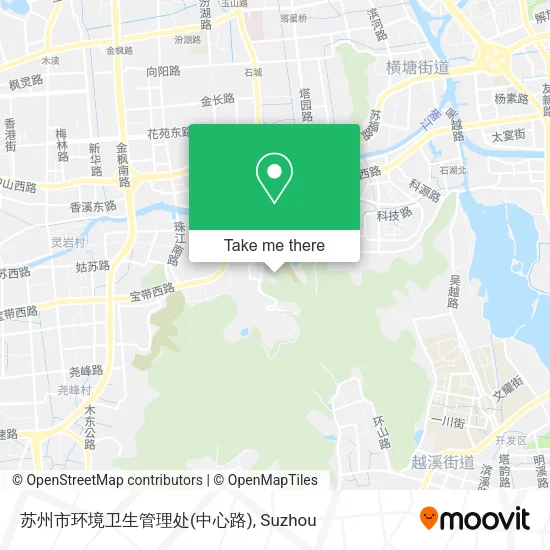 苏州市环境卫生管理处(中心路) map