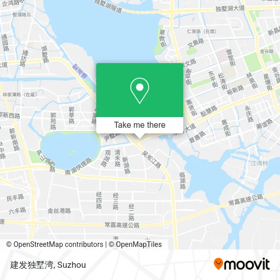 建发独墅湾 map
