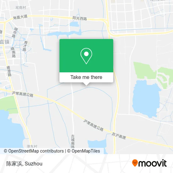 陈家浜 map