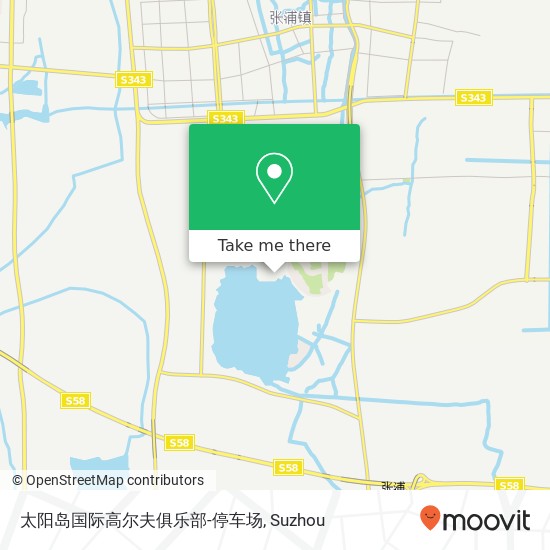 太阳岛国际高尔夫俱乐部-停车场 map