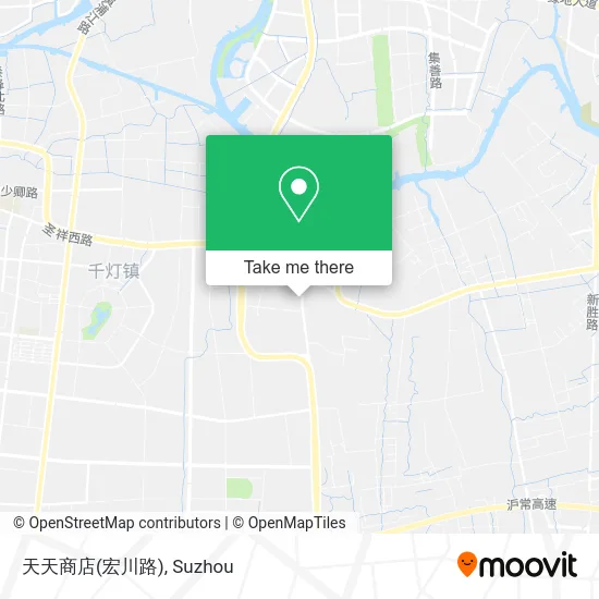 天天商店(宏川路) map
