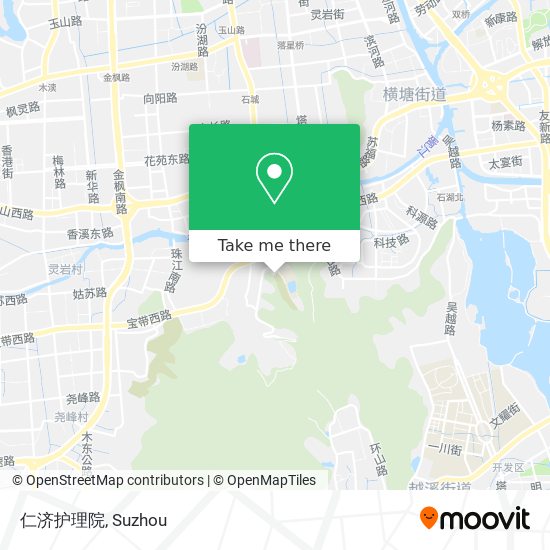 仁济护理院 map