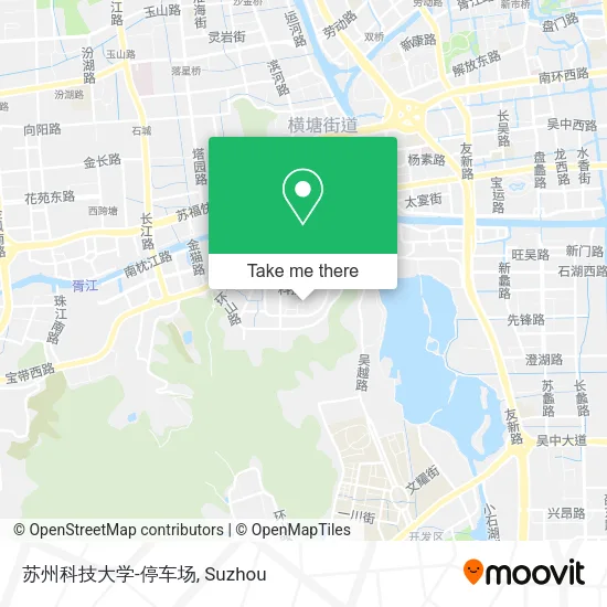 苏州科技大学-停车场 map