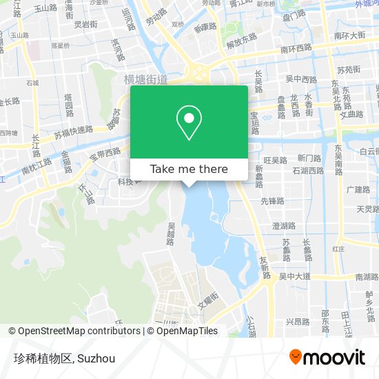 珍稀植物区 map
