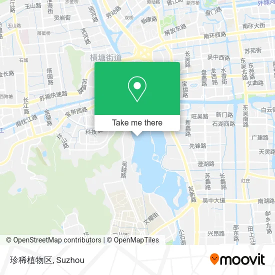珍稀植物区 map