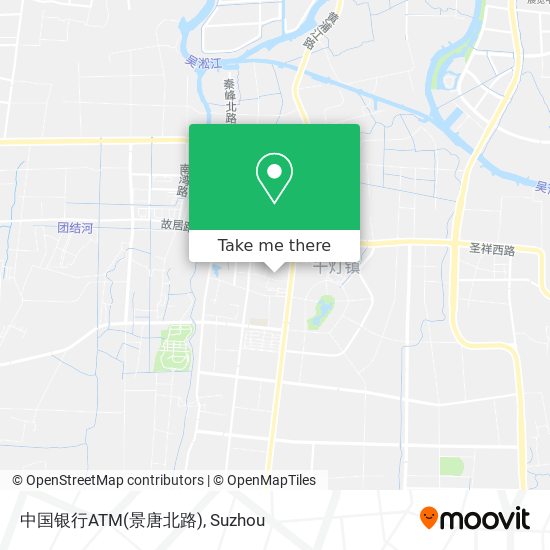 中国银行ATM(景唐北路) map