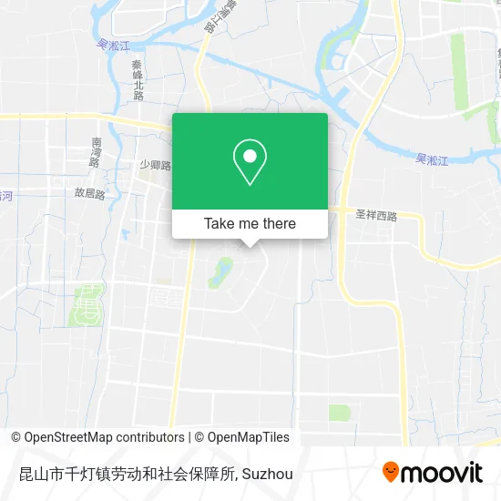 昆山市千灯镇劳动和社会保障所 map