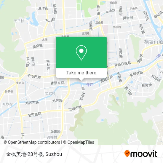 金枫美地-23号楼 map