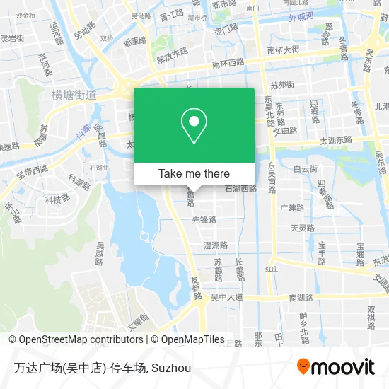 万达广场(吴中店)-停车场 map