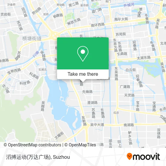 滔搏运动(万达广场) map