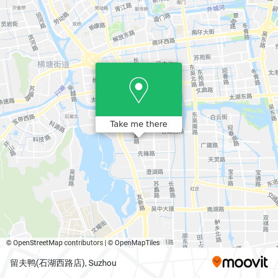 留夫鸭(石湖西路店) map