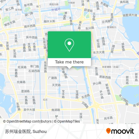 苏州瑞金医院 map