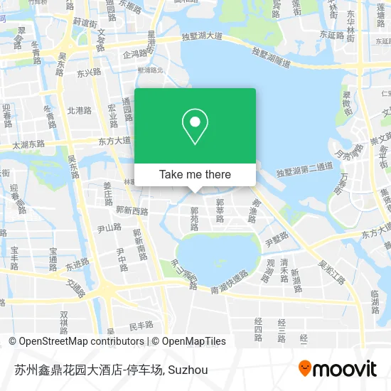 苏州鑫鼎花园大酒店-停车场 map