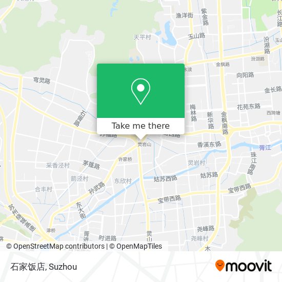 石家饭店 map