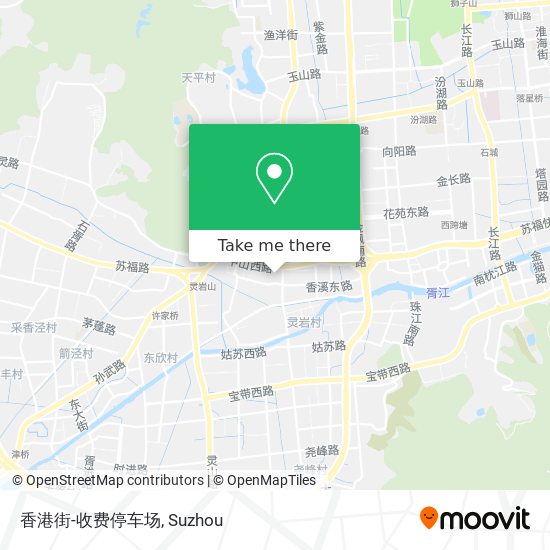 香港街-收费停车场 map