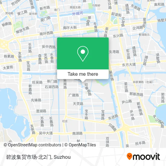 碧波集贸市场-北2门 map