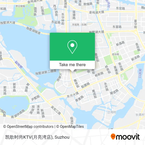 凯歌时尚KTV(月亮湾店) map
