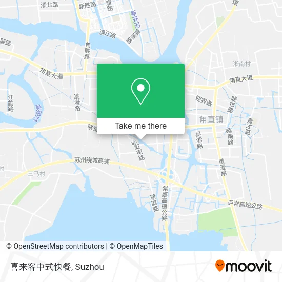 喜来客中式快餐 map