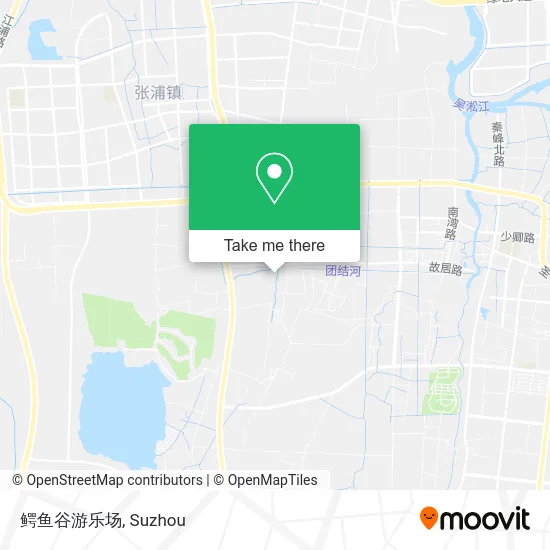鳄鱼谷游乐场 map
