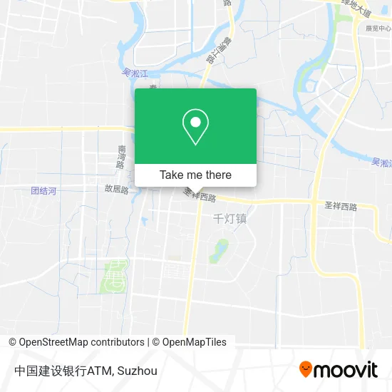 中国建设银行ATM map