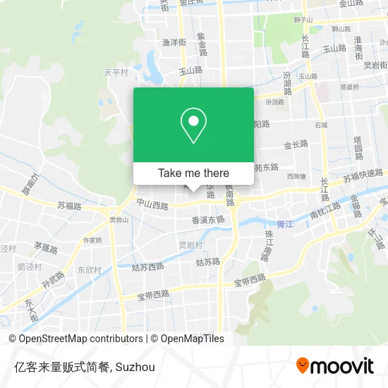 亿客来量贩式简餐 map