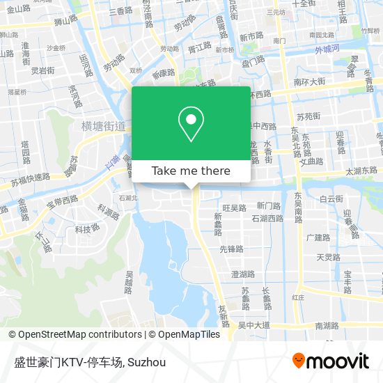 盛世豪门KTV-停车场 map