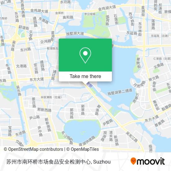 苏州市南环桥市场食品安全检测中心 map