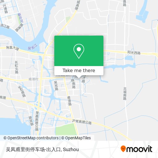 吴凤甫里街停车场-出入口 map