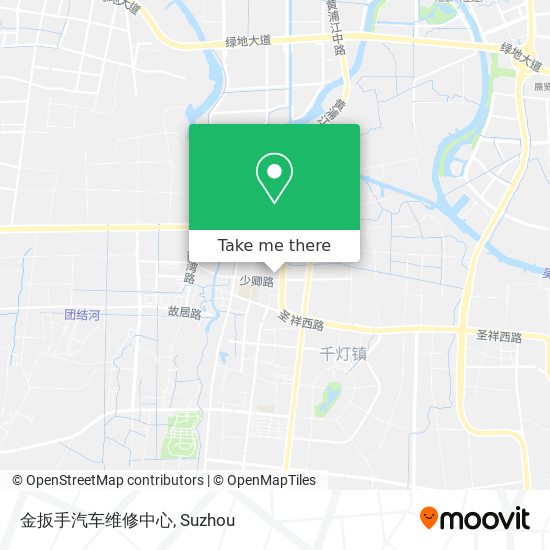 金扳手汽车维修中心 map
