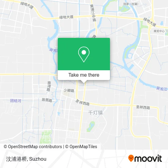 汶浦港桥 map