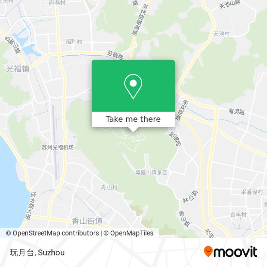 玩月台 map