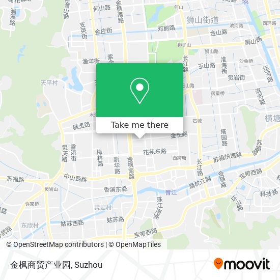 金枫商贸产业园 map