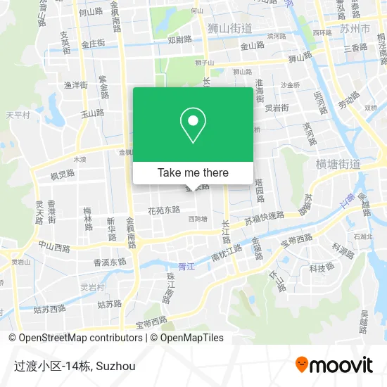 过渡小区-14栋 map