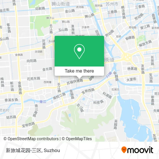 新旅城花园-三区 map