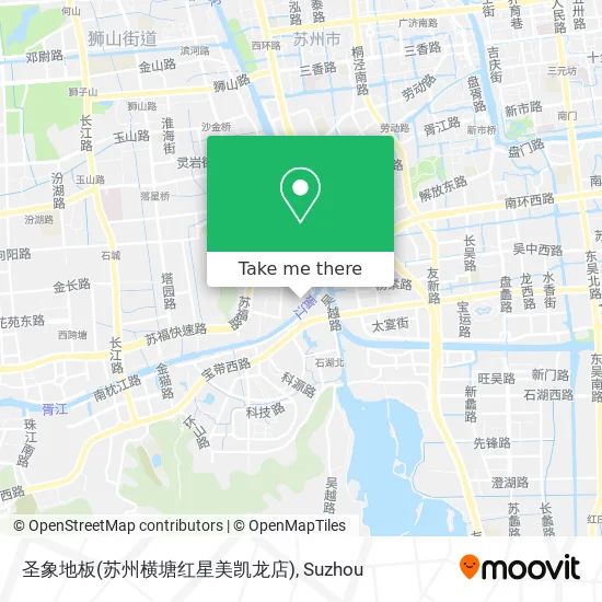 圣象地板(苏州横塘红星美凯龙店) map