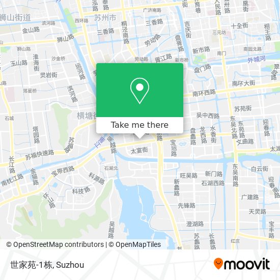 世家苑-1栋 map