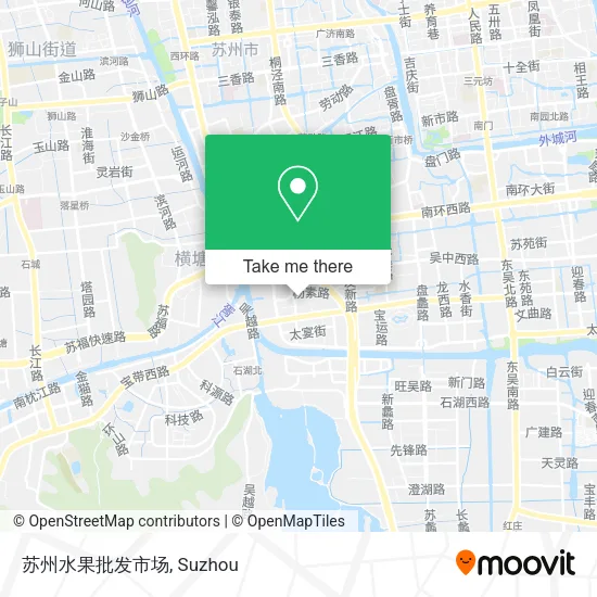 苏州水果批发市场 map